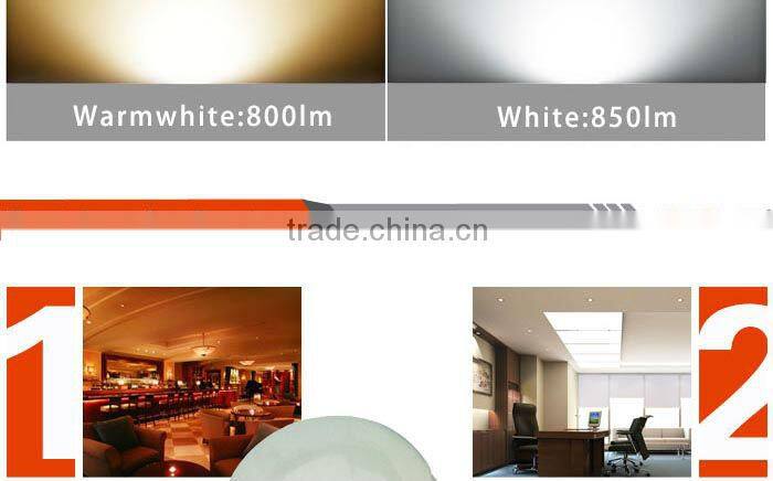 New design ceramic 2835 890lm 9W 360 degree led bulb