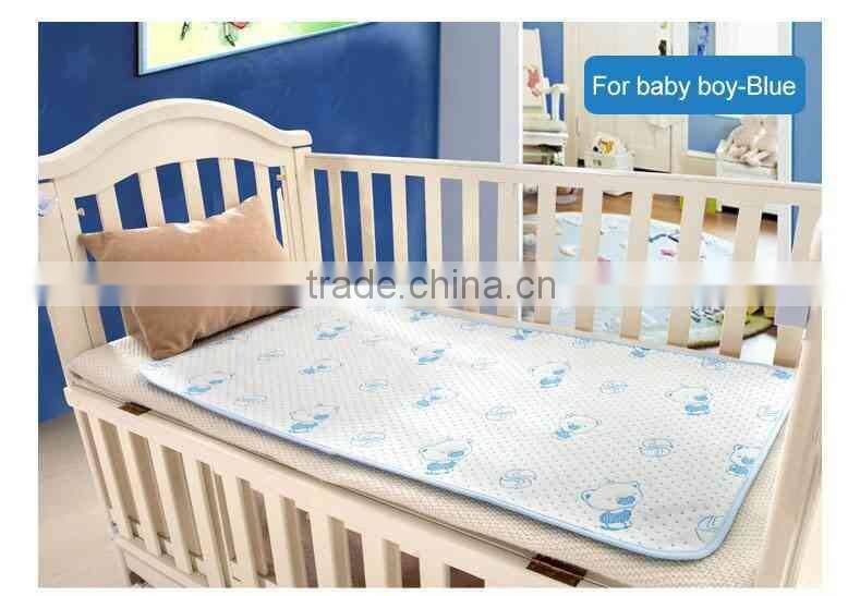 Firm Best Rated TPU Laminated Waterproof Crib Mattress Pad