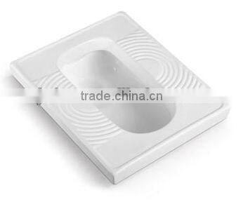 8004A Bathroom sanitary ware squatting ceramic wc pan water toilet