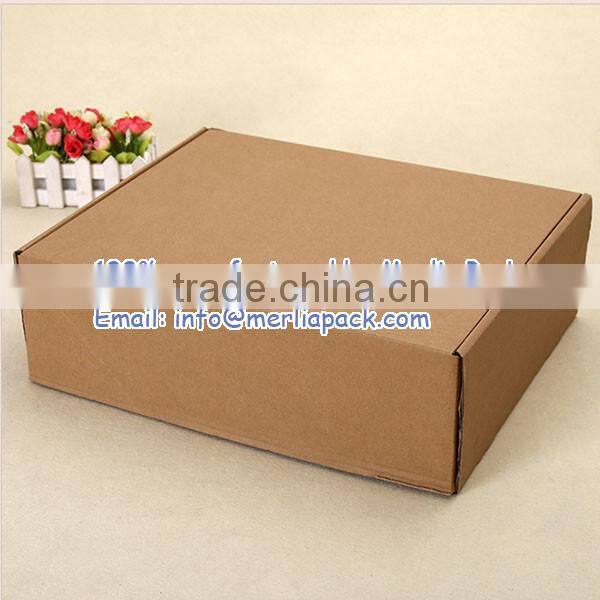 Kraft Natural Self-Locking Cardboard Mailing Boxes Literature Size 11.5" x 8.75" x 2.12" Box