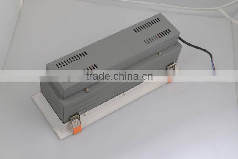 CITIZEN COB GRILIE 3 Head Led Rectangular Downlight TEC002HGR45W