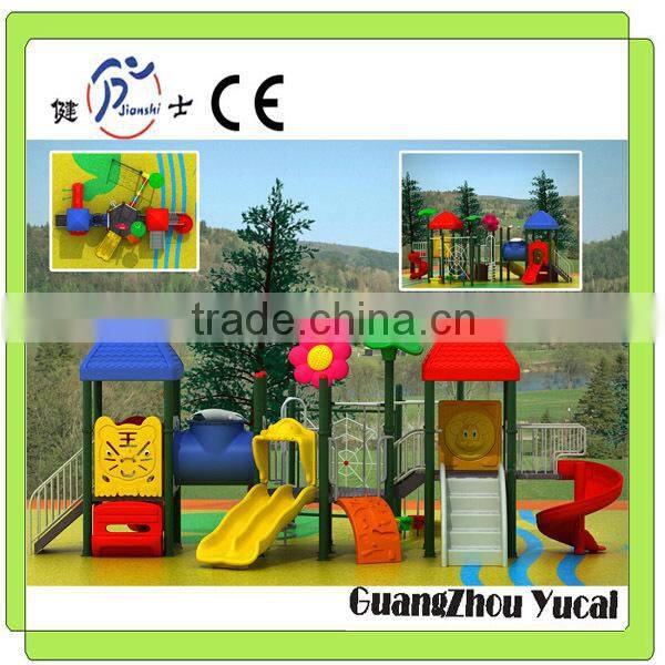 Kid's plastic outdoor playground