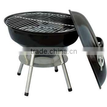 Powder Coated Finishing and Easily Assembled Feature kettle bbq grill