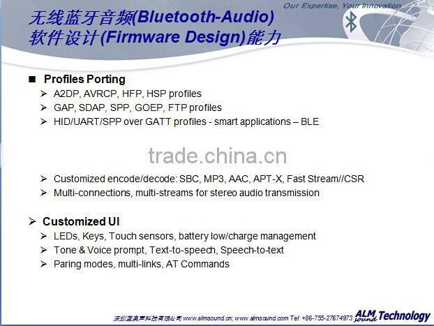 New stylish multifunctional bluetooth stereo audio adapter