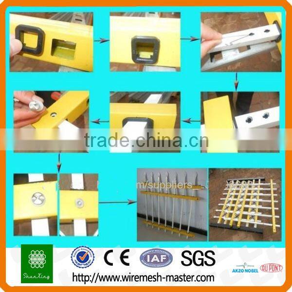 Metal fence / metal wrought wire mesh fence