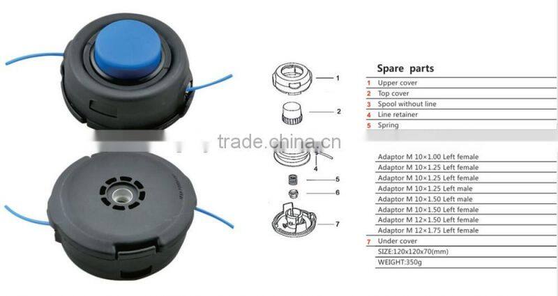 High Quality trimmer head nylon head nylon cutter brush cutter nylon head trimmer head