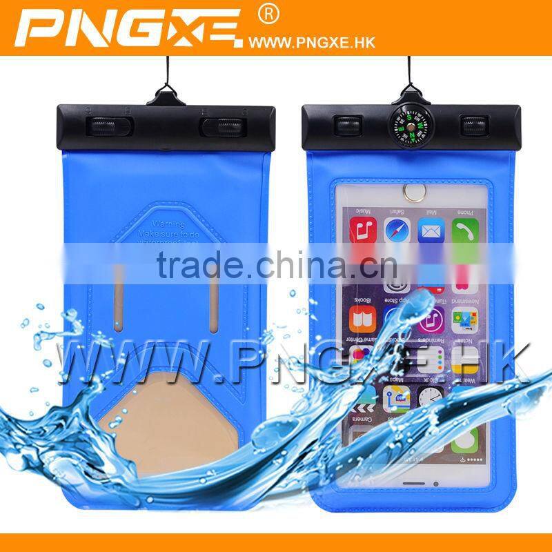 China supplier hot selling universal mobile phone pvc waterproof bag for samsung note3