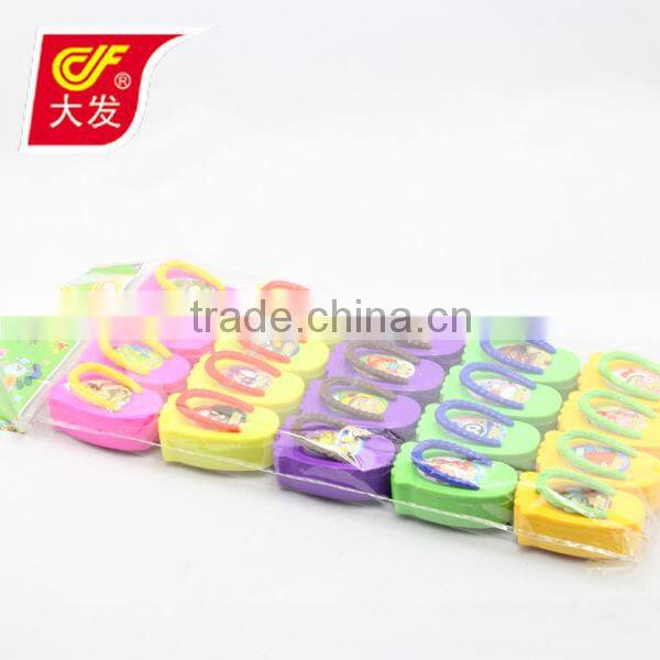 candy in plastic toy slipper