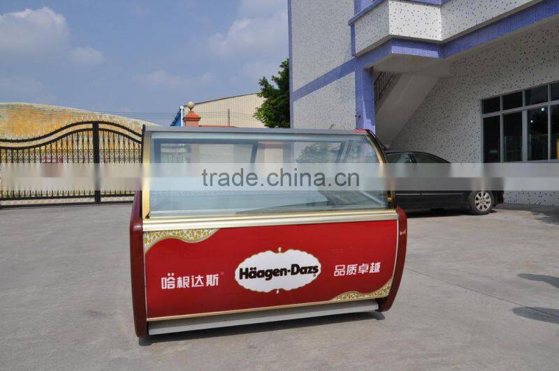 Ice Cream refrigerator/ ICE cream display showcase