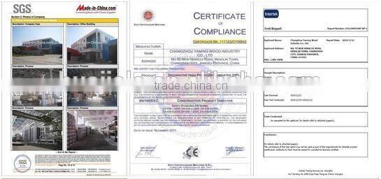 wuya wood color 13mm hpl compact panel