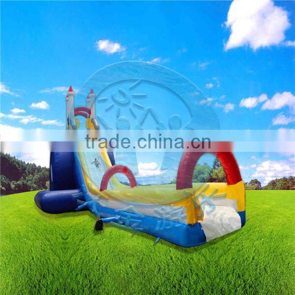Giant size inflatable slip and slide for adult/giant inflatable water slide