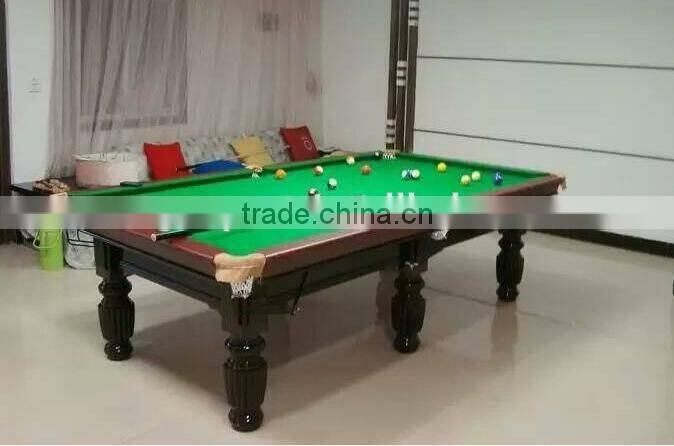 2016 best selling Solid Wood 8ft high quality billiard pool snooker games table