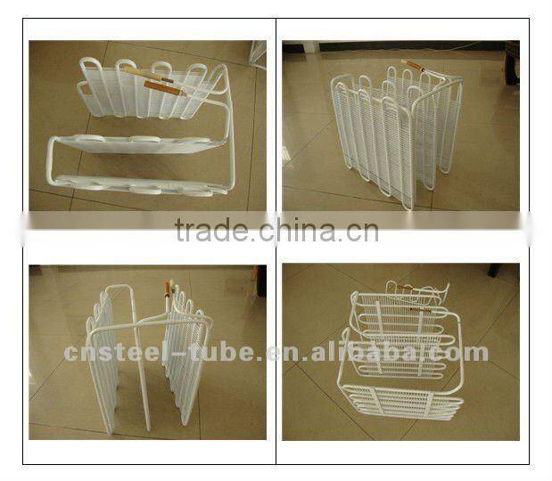 wire on tube evaporator for refrigerator