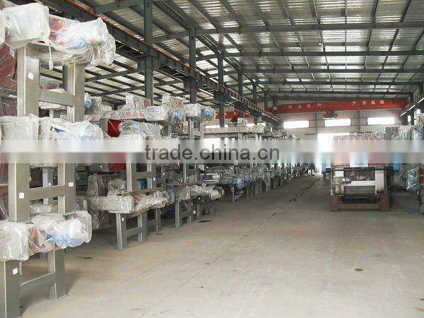 Manual CGR chamber filter press