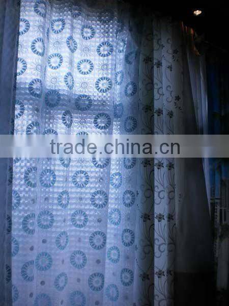 Europe newest printed design PEVA/PVC/3D shower curtain
