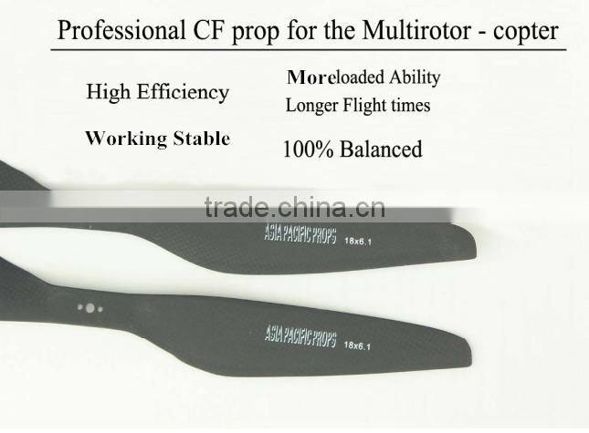 2pcs/pair 29inch Carbon Fiber + paulownia wood Propeller (1x CW, 1x CCW) for RC Quadcopter Multicopter