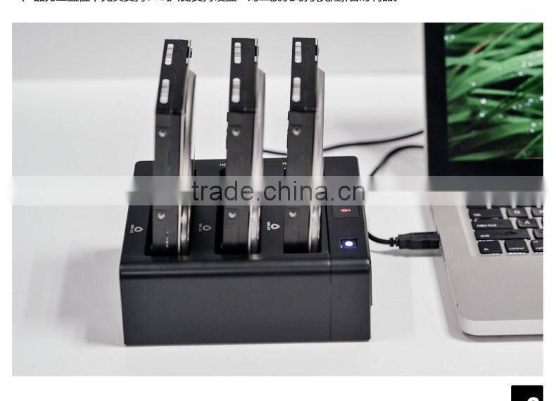 3bay 2.5 " & 3.5 " SATA HDD docking station Hard Drive Dock