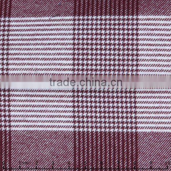 James Cotton-Tencel Twill Shirting Fabric, Flannel/Two-side Brushing Check/Plaid Fabric series one