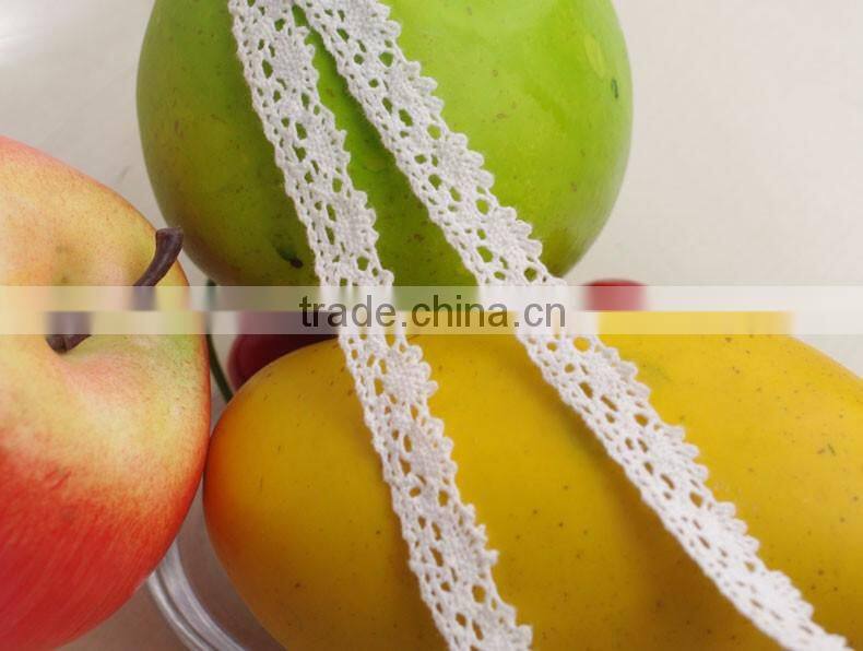 2016 african guipure Cotton ribbon trim crochet accessories lace 100201