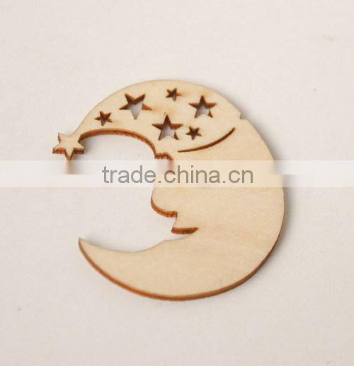 wood veneer shapes for Halloween.