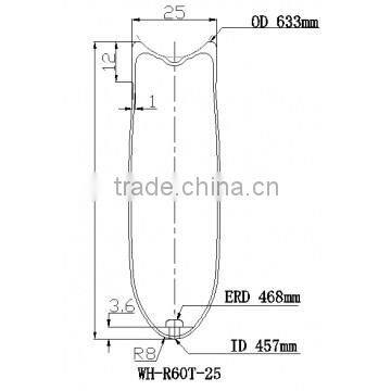 Wholesale custom cheap high strength keep dynamic balance 88tubular OEM mountain bike rims