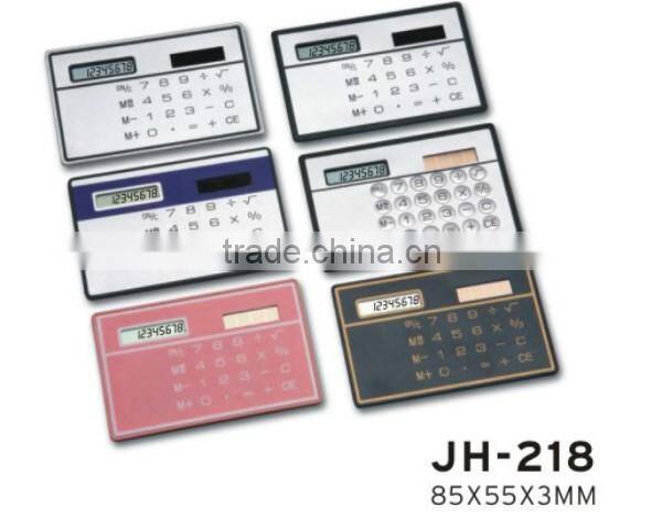 Cheap custom solar power mini calculator funny calculator