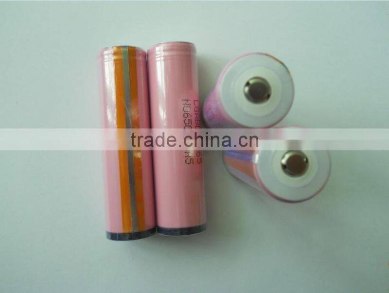 protection LG 18650 ICR18650D1 3000mAh 3.7V battery button top protected