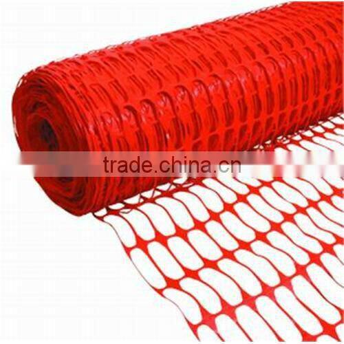 reed warning plastic mesh, snow fence, red warning plastic netting