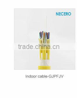 8 fiber A1b OM1 62.5/125 Multi-Core Round Tight Buffered Distribution Indoor Fiber Optic Cable for Anguilla cabling systems