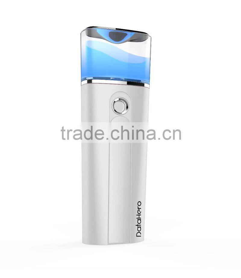 Facial steamer | Mist machine Mini Rechargeable Handy Usb Nano Sprayer | Face Moisturizing machine Care skin Instrument