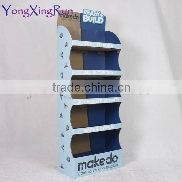 cardboard floor display