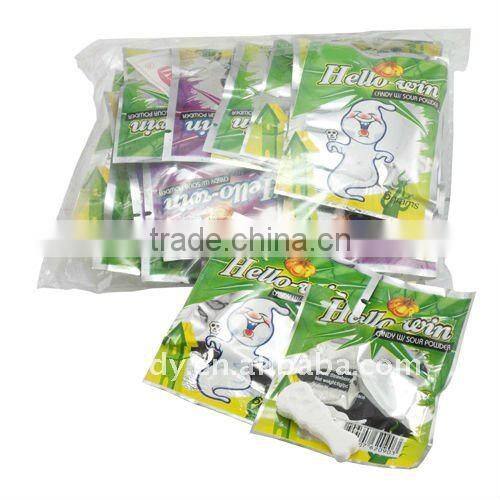 CC stick powder candy in jars