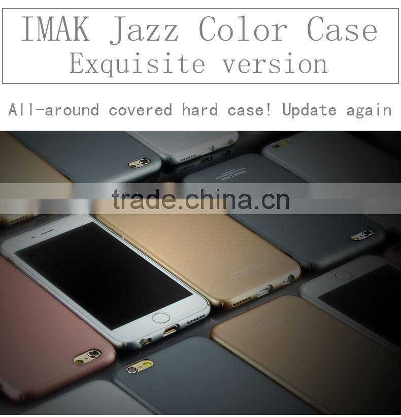 2016 Newest ORIGINAL IMAK Jazz Color case Spercial Blasted Ultra slim PC Back cover Case For HUAWEI Honor V8