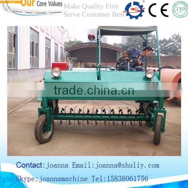 Compost windrow turner machine skype:joannamachine