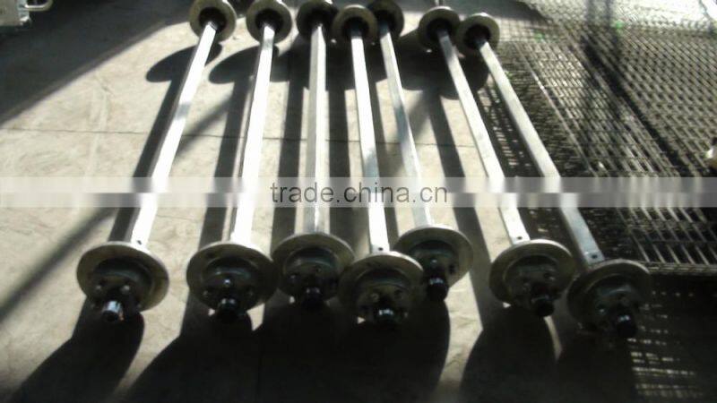 Heavy duty dual or single axel galvanized boat trailer dolly