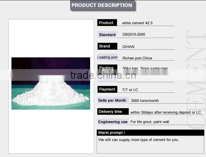 white portland cement