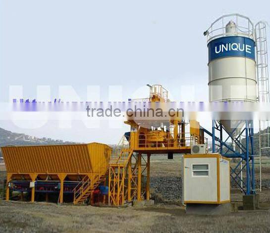 Low Price 25-50M3/H Hopper Lift Concrete Batching Plant