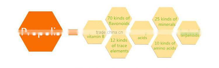 No heavy metal health care natural purifed propolis