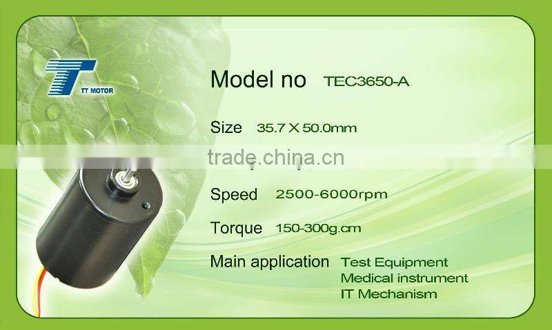 brushless dc submersible motor