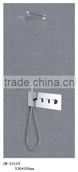 MOQ 50PCS Wholesale Hidden In-wall Shower Set Square Shower Head