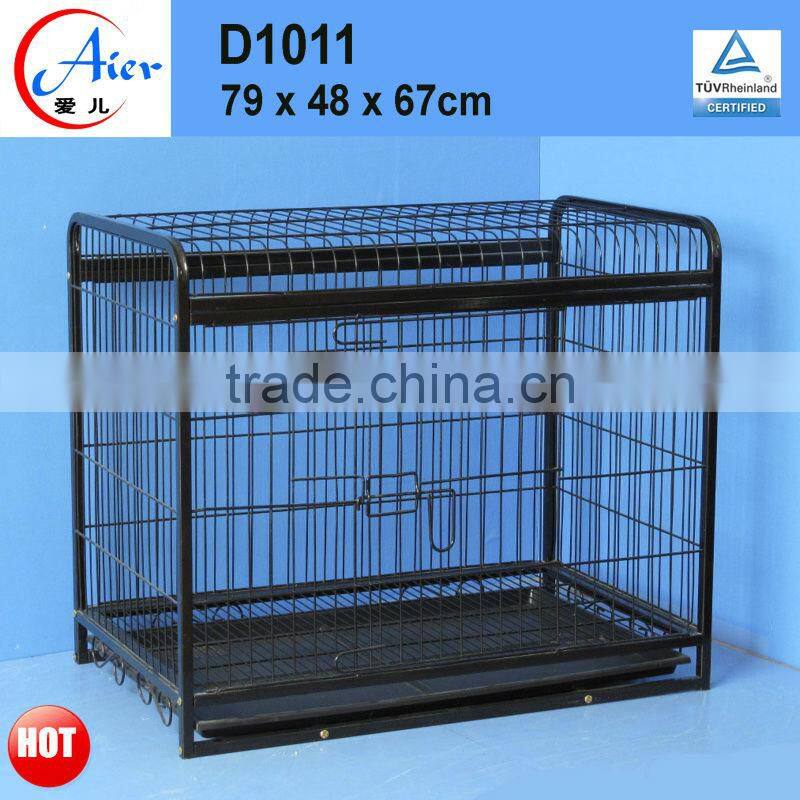 metal square tube dog cage
