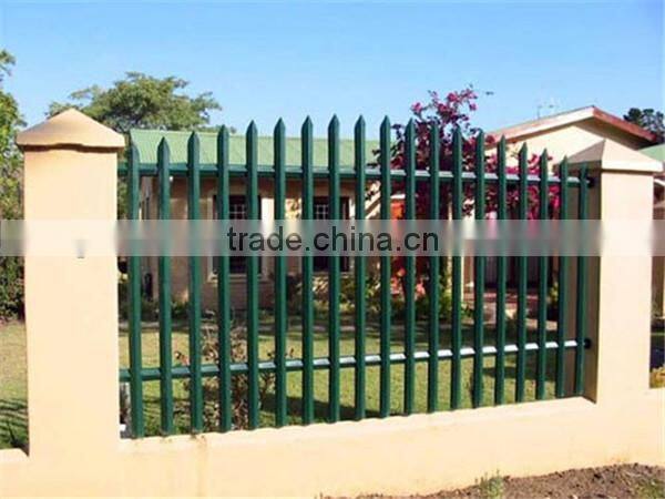 Hebei Palisade fence (ISO 9001) Low carbon steel wire