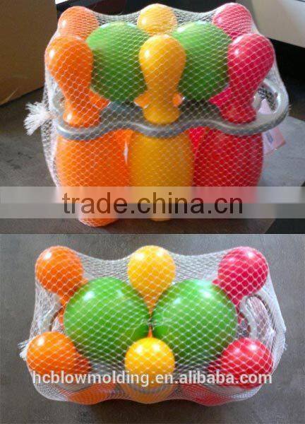 OEM Blow Molding Children's Toy Plastic Bowling Ball Mould Design