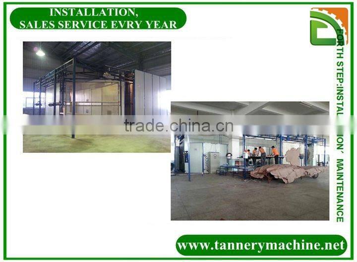 4m auto stretch leather toggling drying machine supplier