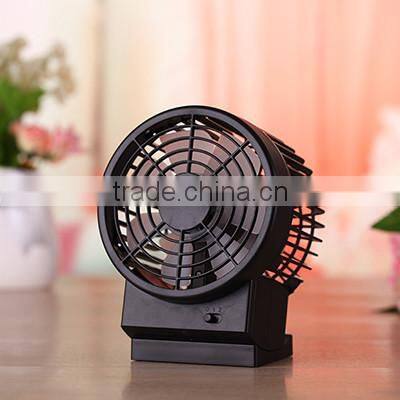 mini twin engine desktop portable usb fan - great for any desk or table