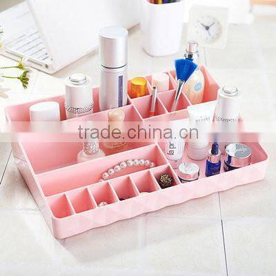 15 cells Make Up Organizer Sorting Box for Tidy Storage of Cosmetics