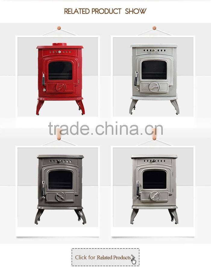 Professional 5KW Output small wood burning stove and fireplace HF332