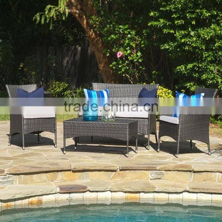 S&D 2016 Popular PE Rattan wicker garden furniture outdoor furniture