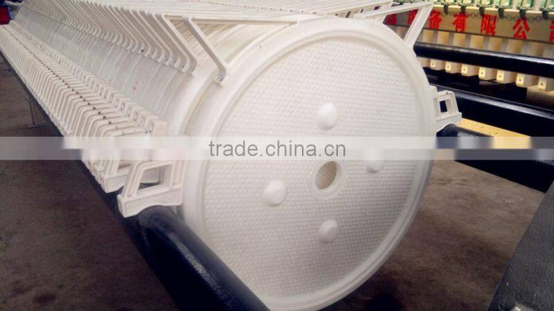 800 round plate filter press
