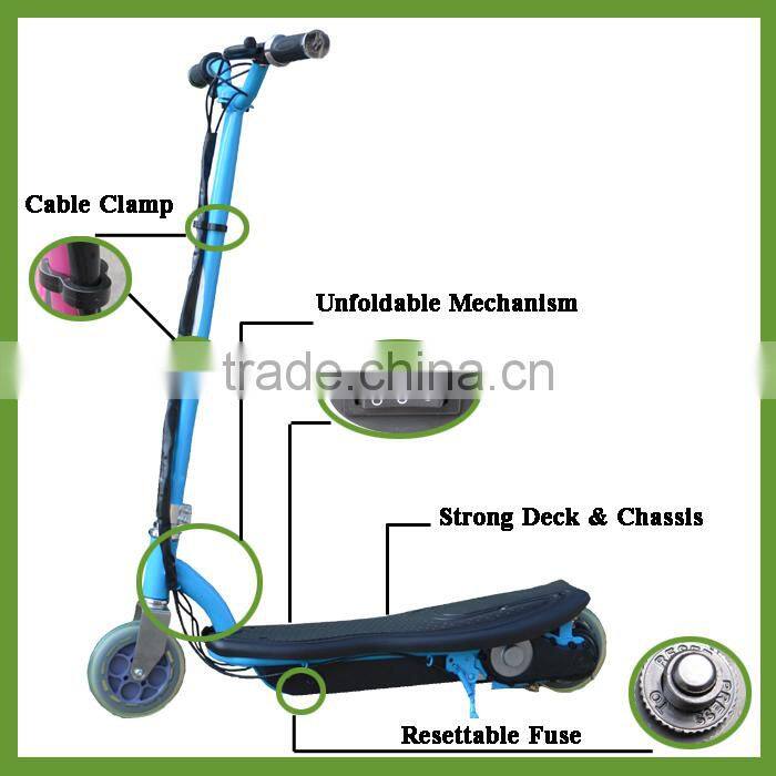 100W 120W 2 wheels electric child scooter